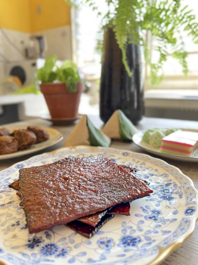 HalalBakKwa sweet and savoury flavour